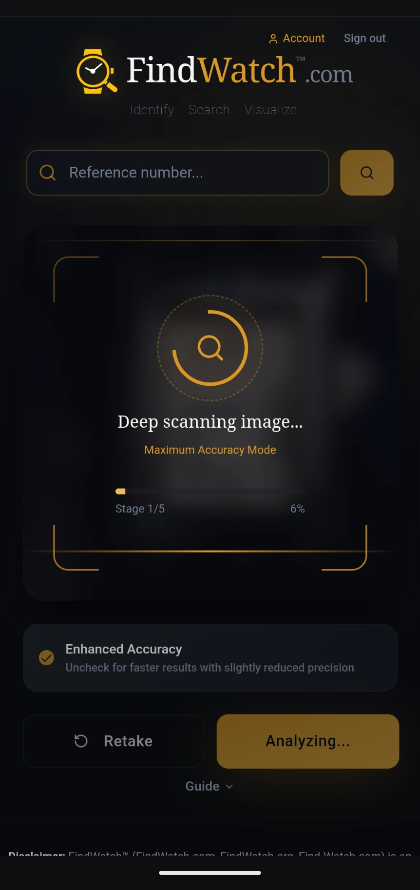 Step 3: AI Deep Scan