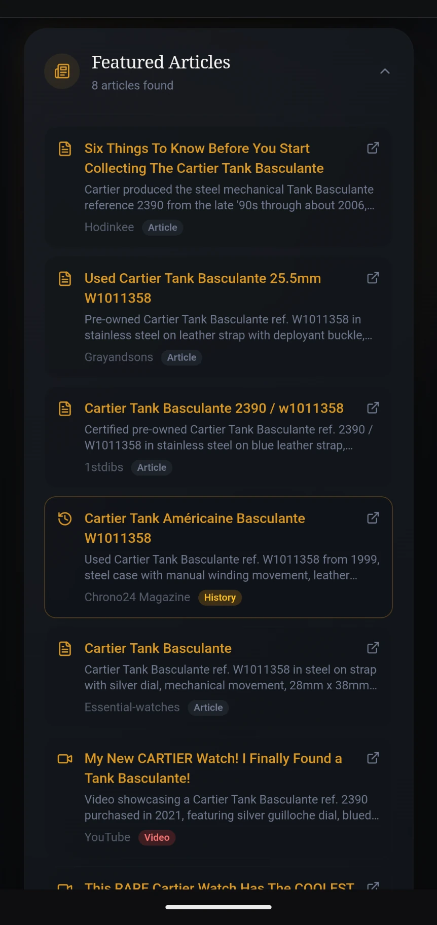 Step 9: Featured Articles